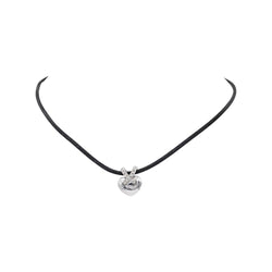 Chaumet Collier Pendentif Liens Or blanc Diamant - Castafiore