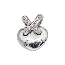 Chaumet Collier Pendentif Liens Or blanc Diamant - Castafiore