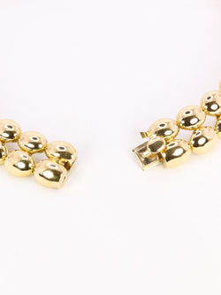 CHAUMET Collier vintage modèle Magellan double rang or jaune - Castafiore
