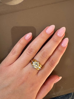 Chevalière - Or et diamant - Castafiore