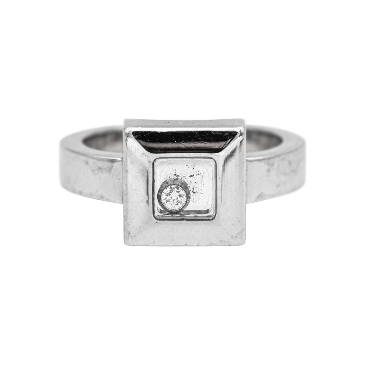 Chopard Bague Or blanc Diamant - Castafiore