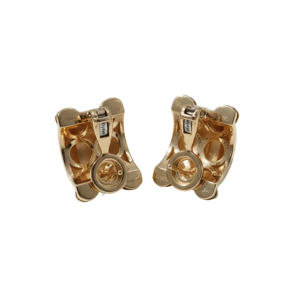Chopard - Boucles d’oreilles - La Strada - Or jaune et Diamants - Castafiore
