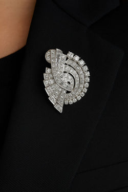 Clip de revers Platine joaillerie - Castafiore