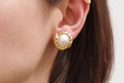 Clips d’oreille perle - Castafiore