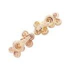 Clips Van Cleef & Arpels, "Fleurette", en or jaune, diamants et émeraudes. - Castafiore