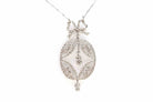 Collier 1900 diamants en platine - Castafiore