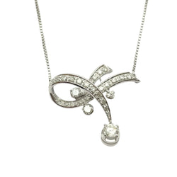 Collier ADAMAS NIZZA en or blanc et diamants - Castafiore