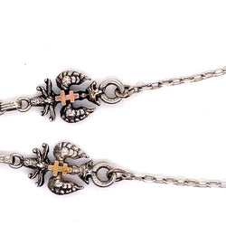 Collier Aigle Couronné Argent Et Vermeil - Castafiore