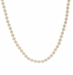 Collier AKOYA Perles en or rose - Castafiore