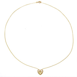 Collier ANCIEN Coeur en or jaune et perle - Castafiore