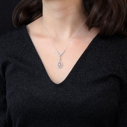 Collier ancien diamants Belle époque - Castafiore