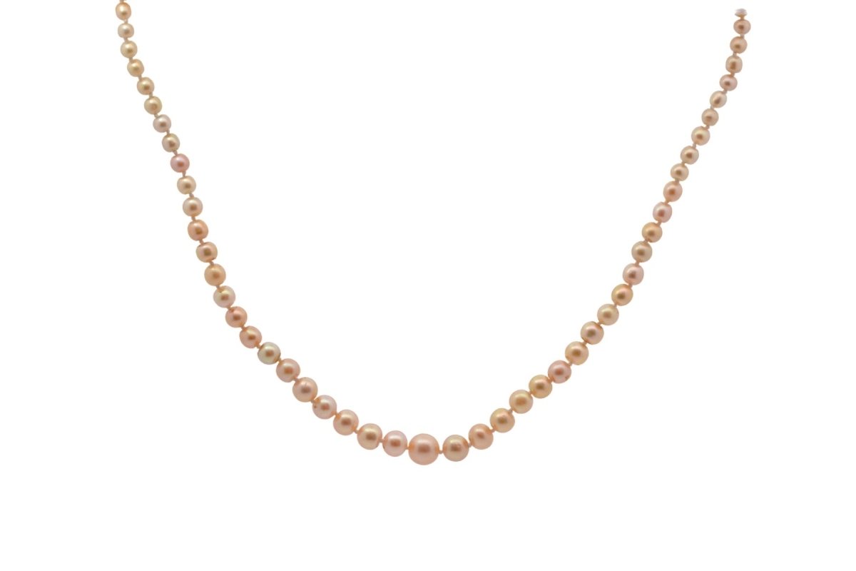 Collier ancien en or et diamants - Castafiore
