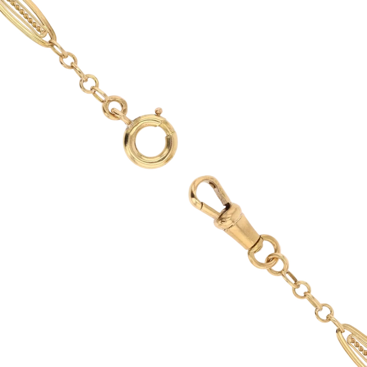 Collier ancien en or jaune et perles fines - Castafiore