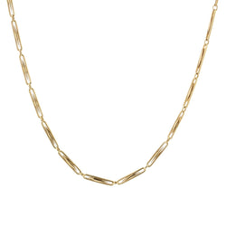 Collier ancien en or jaune grains de riz - Castafiore