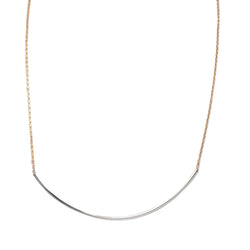 Collier arc en or bicolore - Castafiore