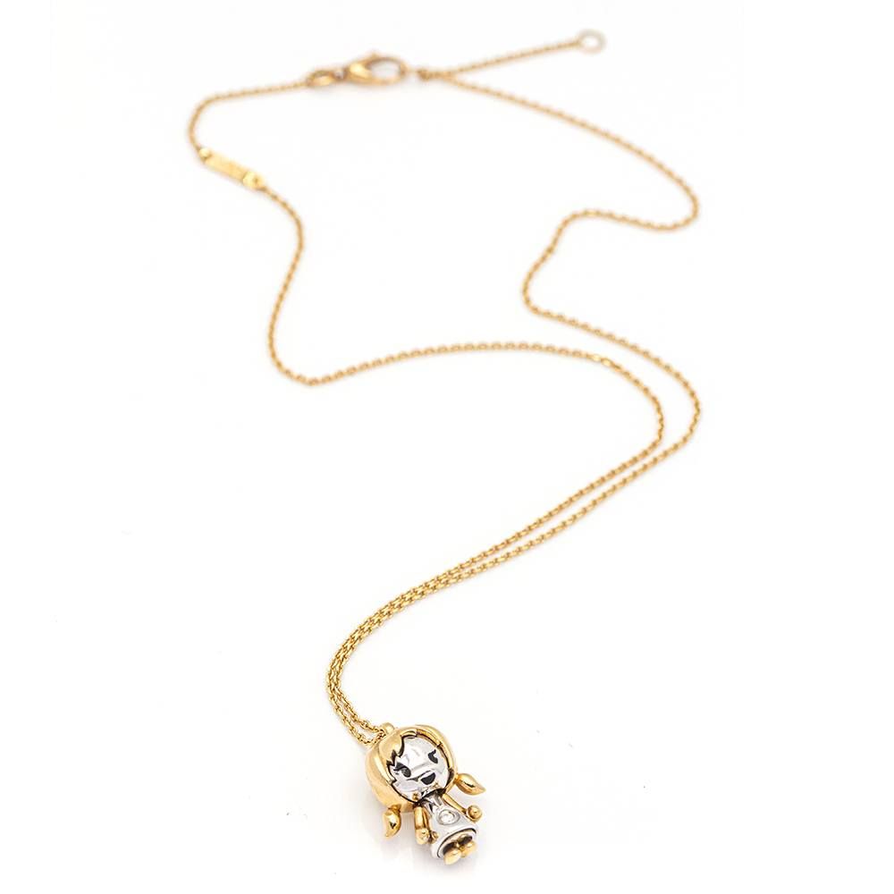 Collier avec pendentif BIMBA bicolore - Castafiore