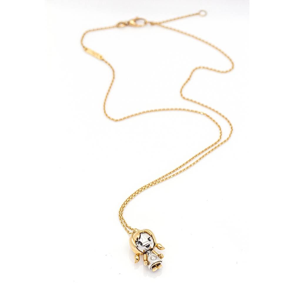 Collier avec pendentif BIMBA bicolore - Castafiore