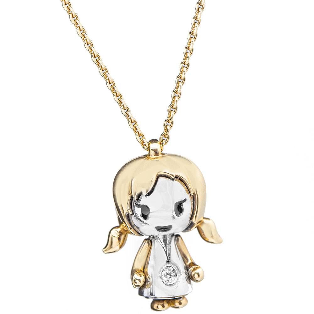 Collier avec pendentif BIMBA bicolore - Castafiore