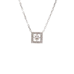 Collier BOUCHERON "Ava" en or blanc et diamants - Castafiore