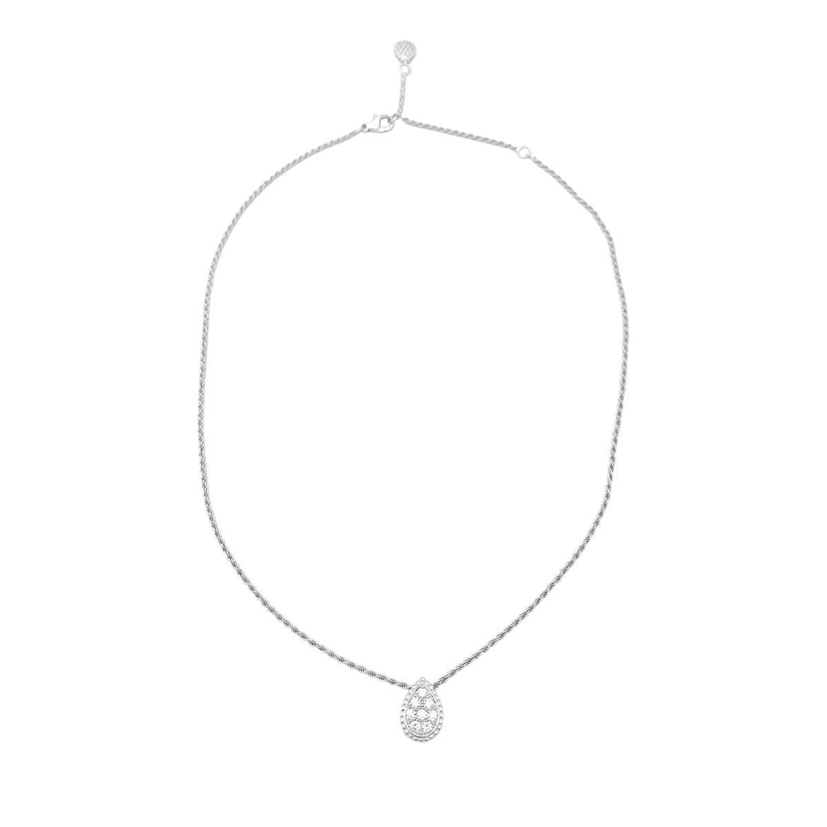 Collier BOUCHERON Serpent Bohème en or blanc et diamants. - Castafiore