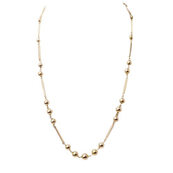 Collier boules en or rosé - Castafiore