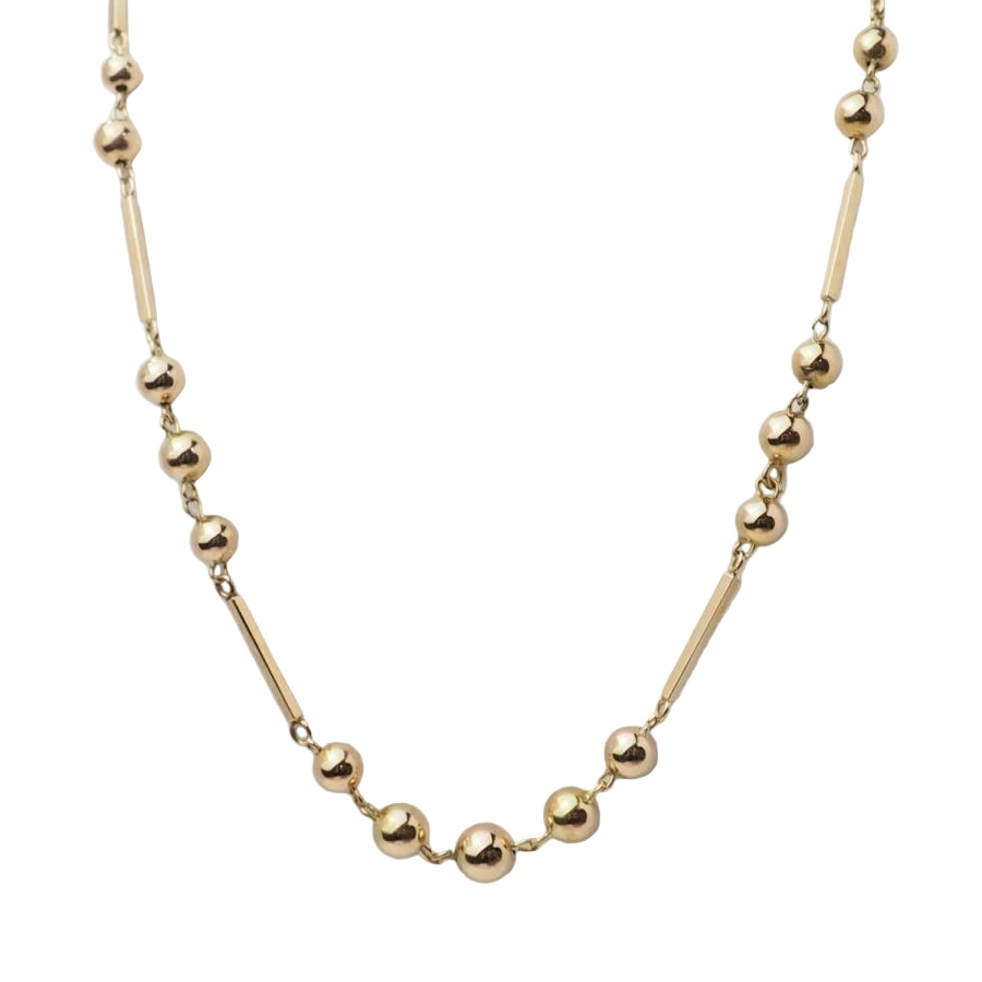 Collier boules en or rosé - Castafiore