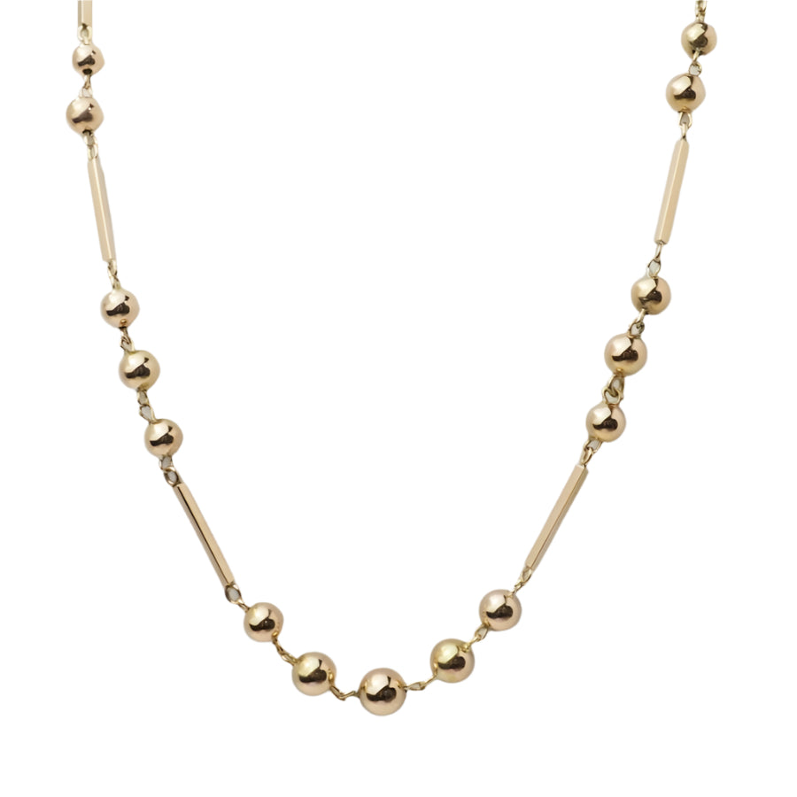 Collier boules en or rosé - Castafiore