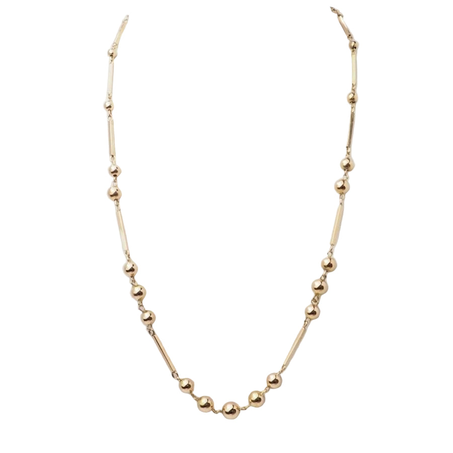 Collier boules en or rosé - Castafiore