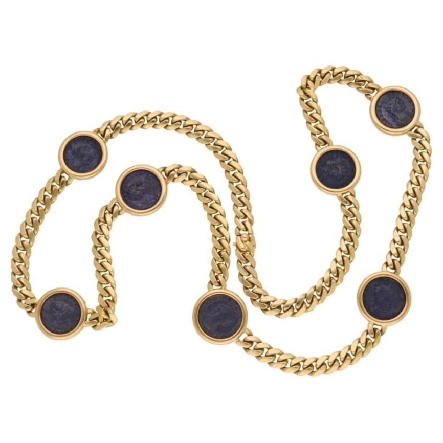 Collier BULGARI "7" Collection Monete - Castafiore