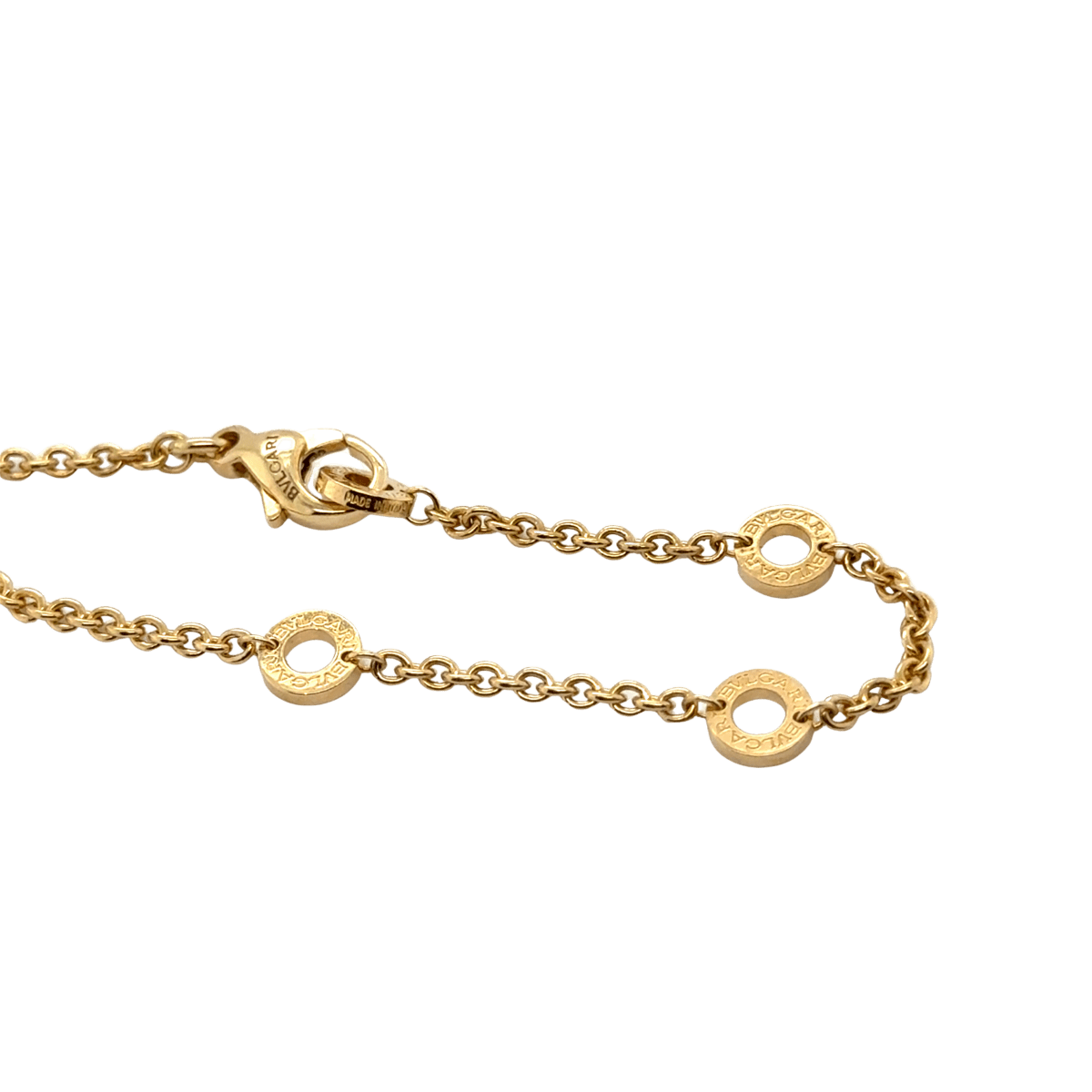 Collier BULGARI Collection astrale en or jaune - Castafiore