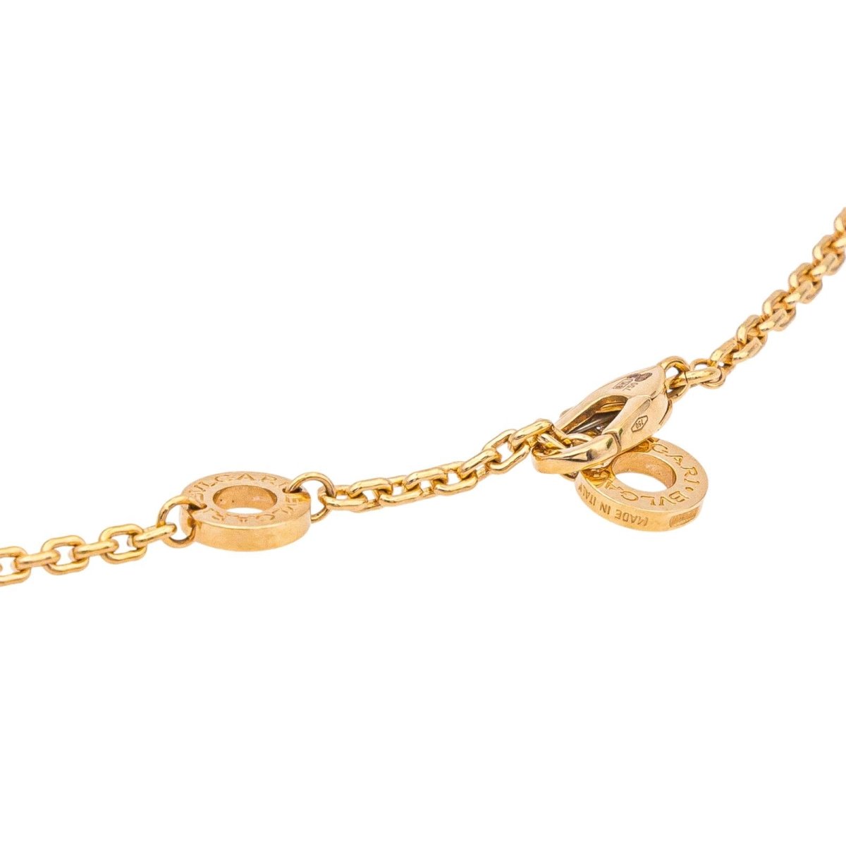 Collier BULGARI "Vipère" en or rose, cormaline et diamants - Castafiore
