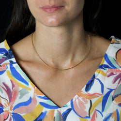 Collier Câble en or jaune - Castafiore