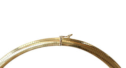 Collier Cable Omega Vintage Or Jaune - Castafiore