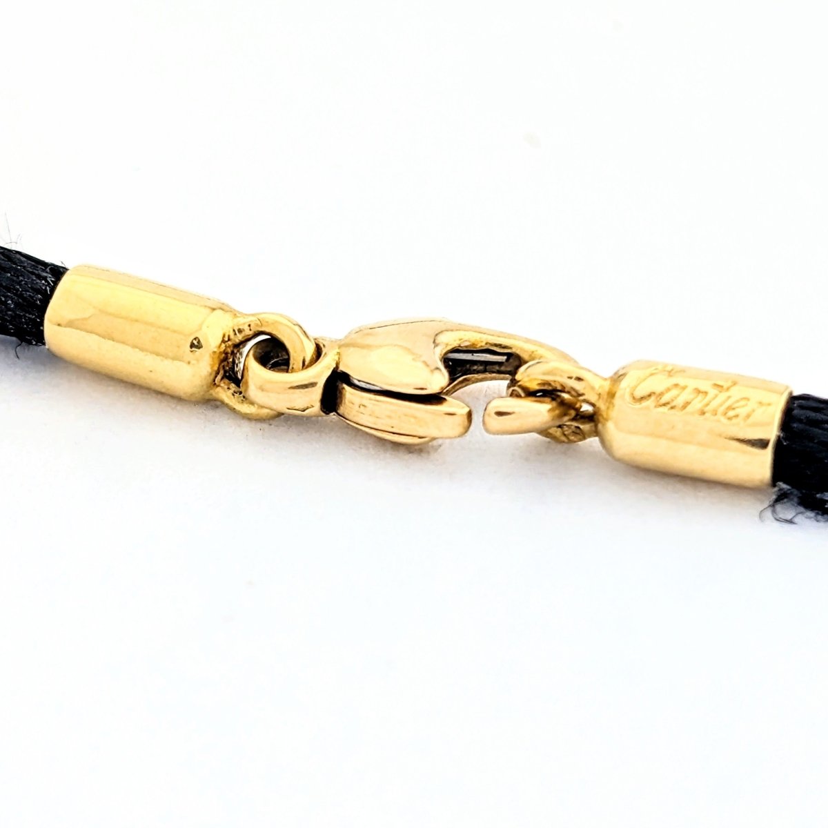 Collier Cartier 1/8 oz en or jaune et diamant - Castafiore