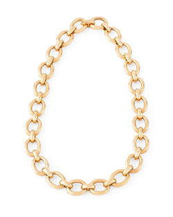 Collier CARTIER "Baignoire" en or jaune - Castafiore