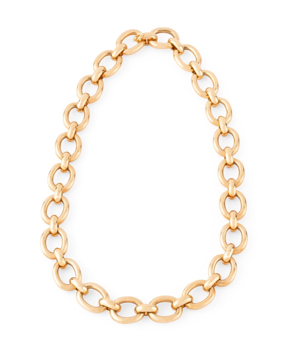 Collier CARTIER "Baignoire" en or jaune - Castafiore