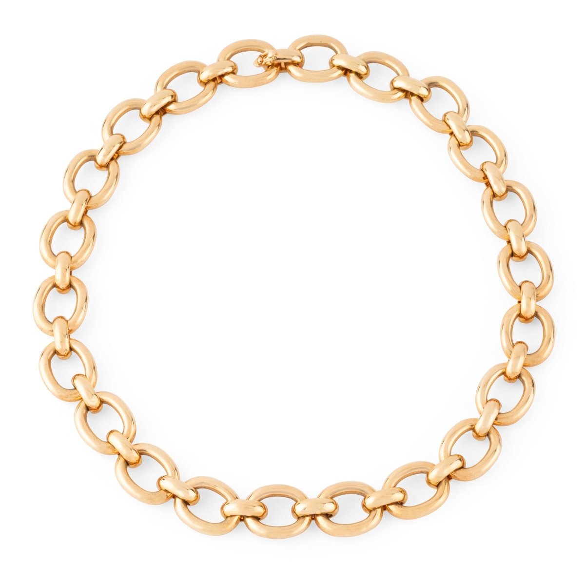 Collier CARTIER "Baignoire" en or jaune - Castafiore