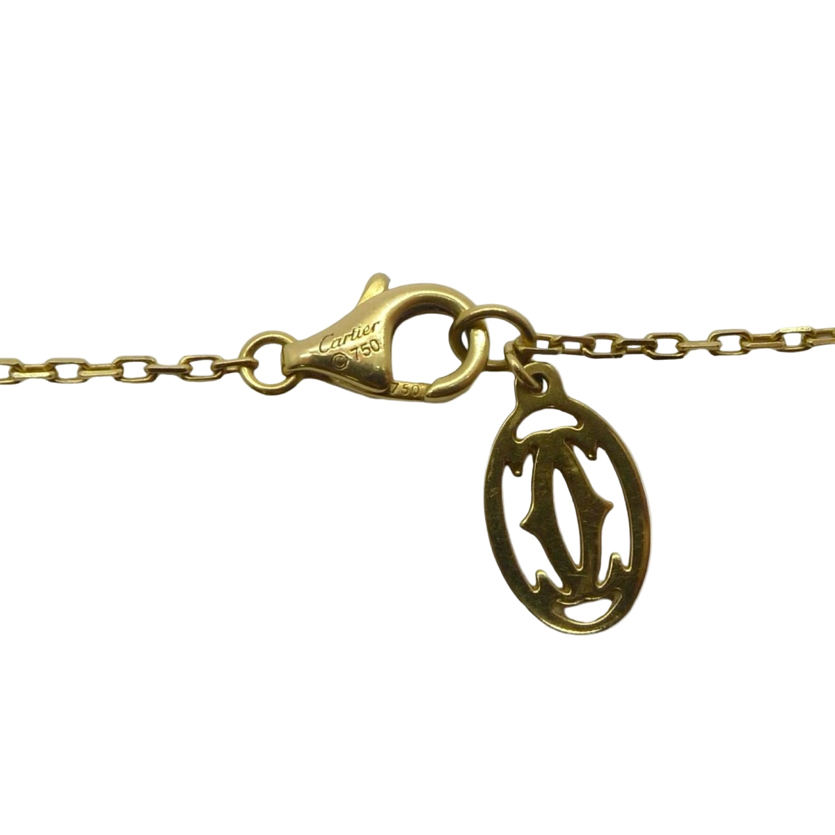 Collier CARTIER D'amour petit modèle en or jaune et diamant - Castafiore