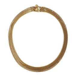Collier CARTIER "Draperie" en or jaune - Castafiore