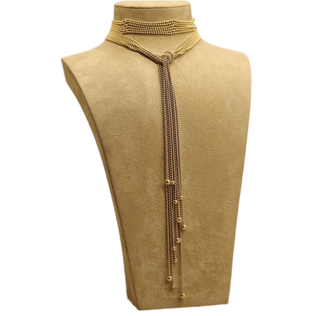 Collier CARTIER en or jaune et diamants - Castafiore