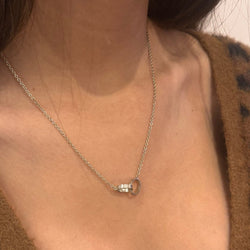 Collier CARTIER "Love" en or blanc - Castafiore