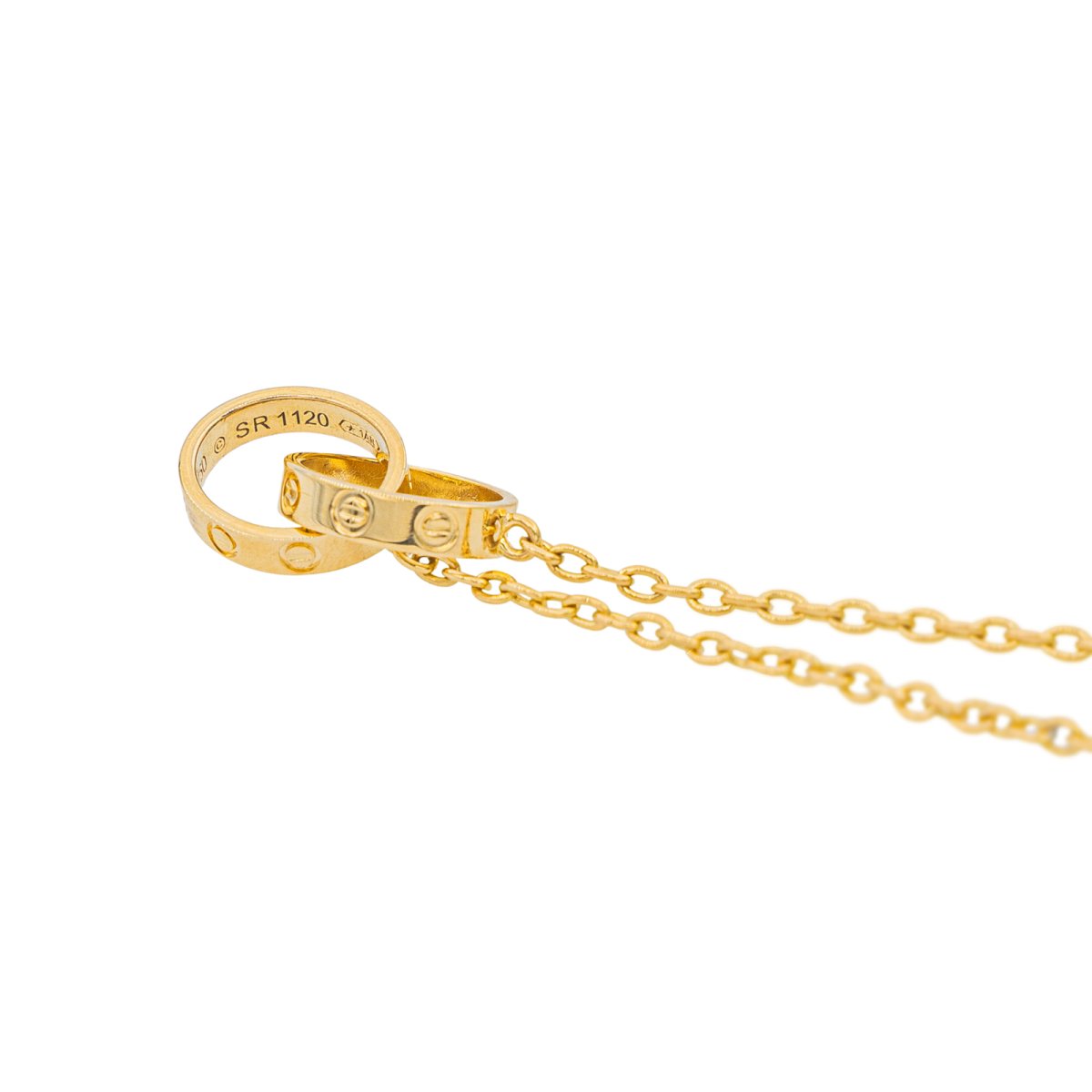 Collier CARTIER "Love" en or jaune - Castafiore