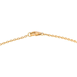 Collier CARTIER Love pavé maille forçat en or rose et diamant - Castafiore