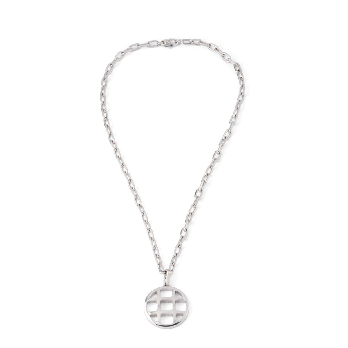 Collier CARTIER "Pasha" en or blanc - Castafiore