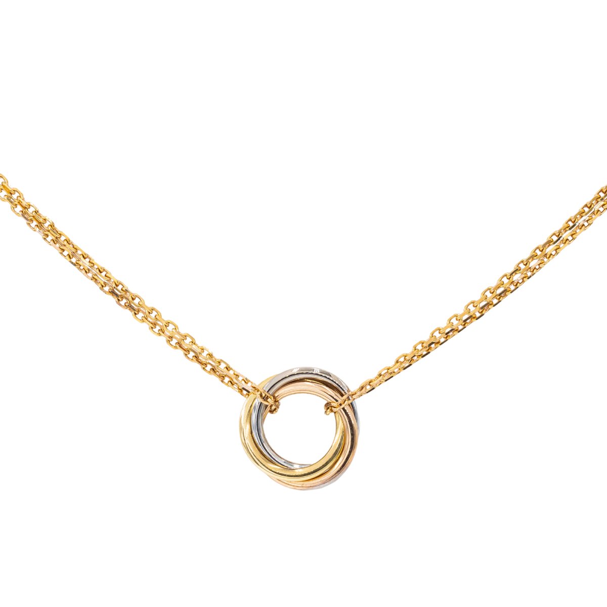 Collier CARTIER Trinity en Or rose - Castafiore