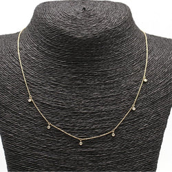 Collier CELIA en or jaune et diamants - Castafiore