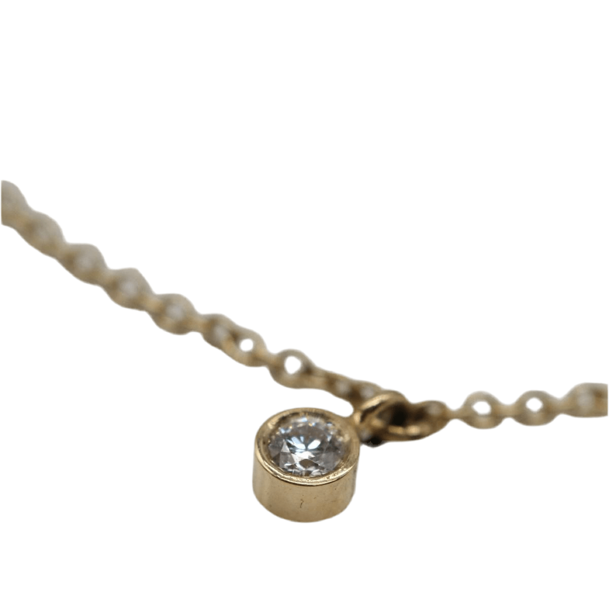 Collier CELIA en or jaune et diamants - Castafiore