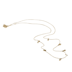 Collier CELIA en or jaune et diamants - Castafiore