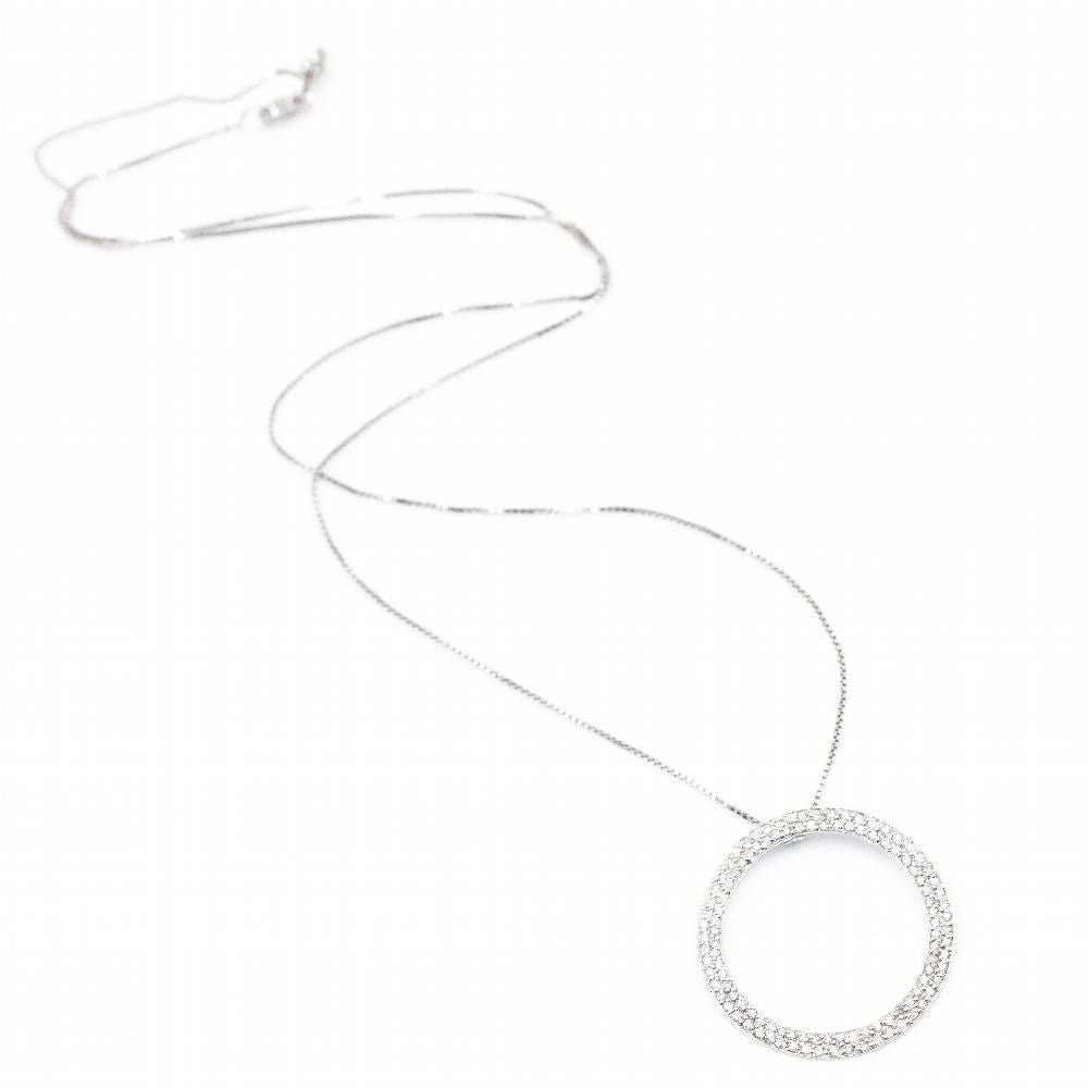 Collier CERCLE DE LA VIE en or et diamants - Castafiore