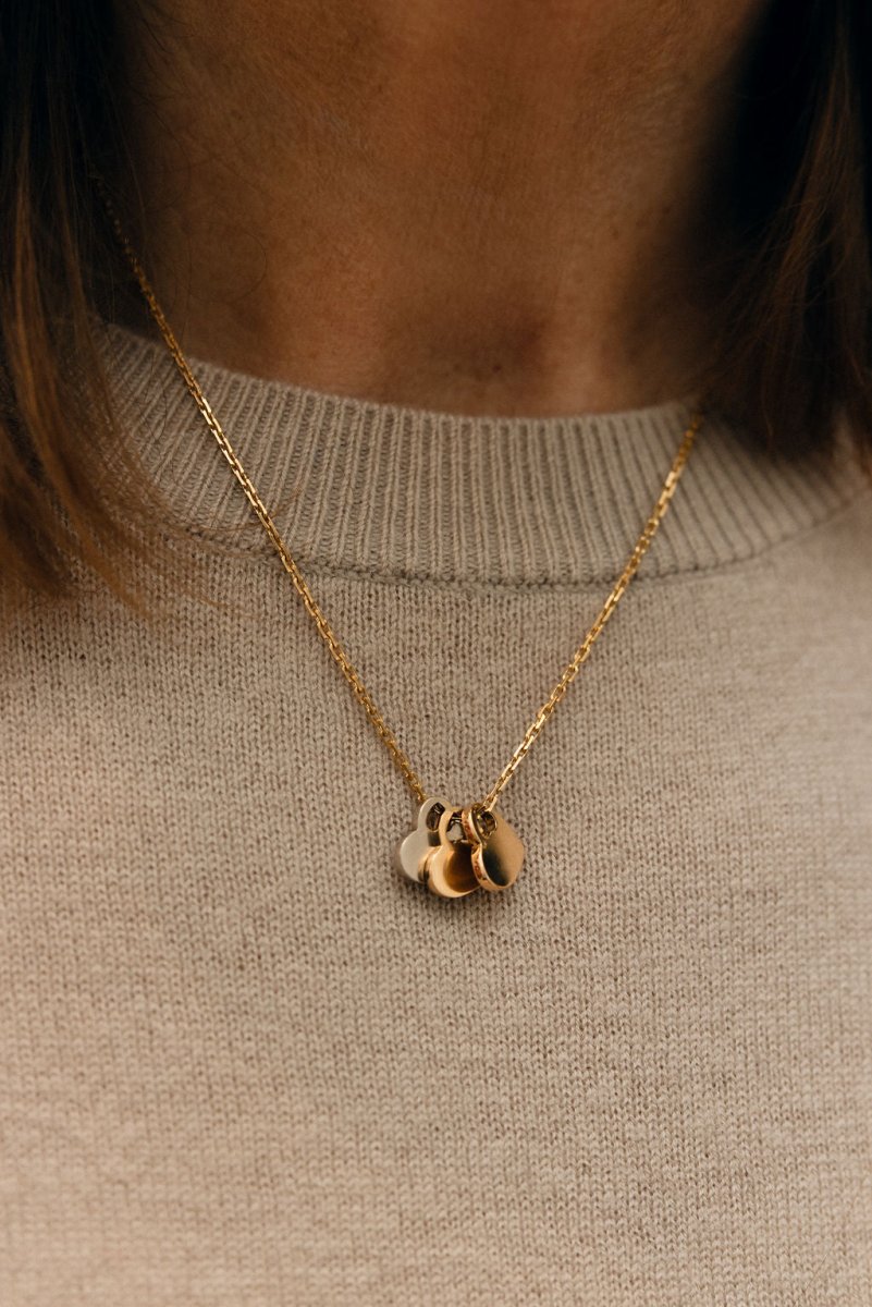 Collier Chaîne CARTIER en or blanc, or jaune et or rose - Castafiore